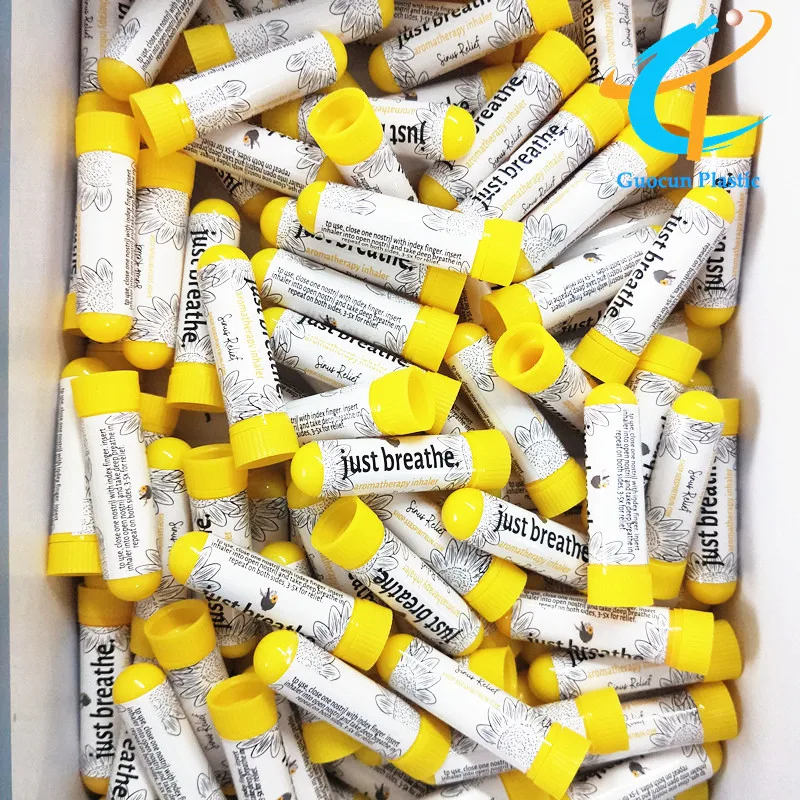 Aromatherapy  Nasal Inhaler blank stick for Essential Oil  Inhaler Tube with Good Wicks