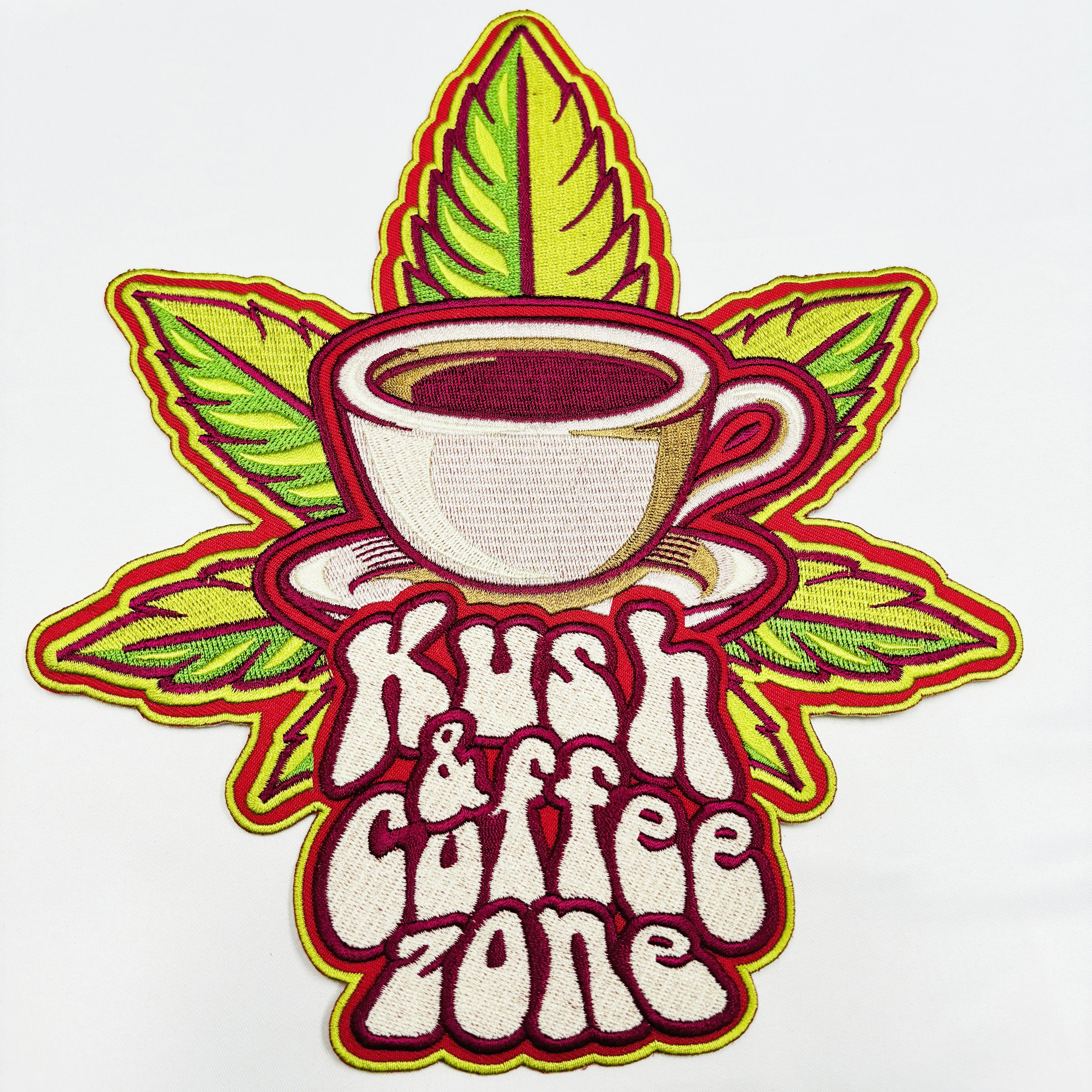 Factory Supply High Quality designer patch iron on backing  embroidered patches embroidery patches