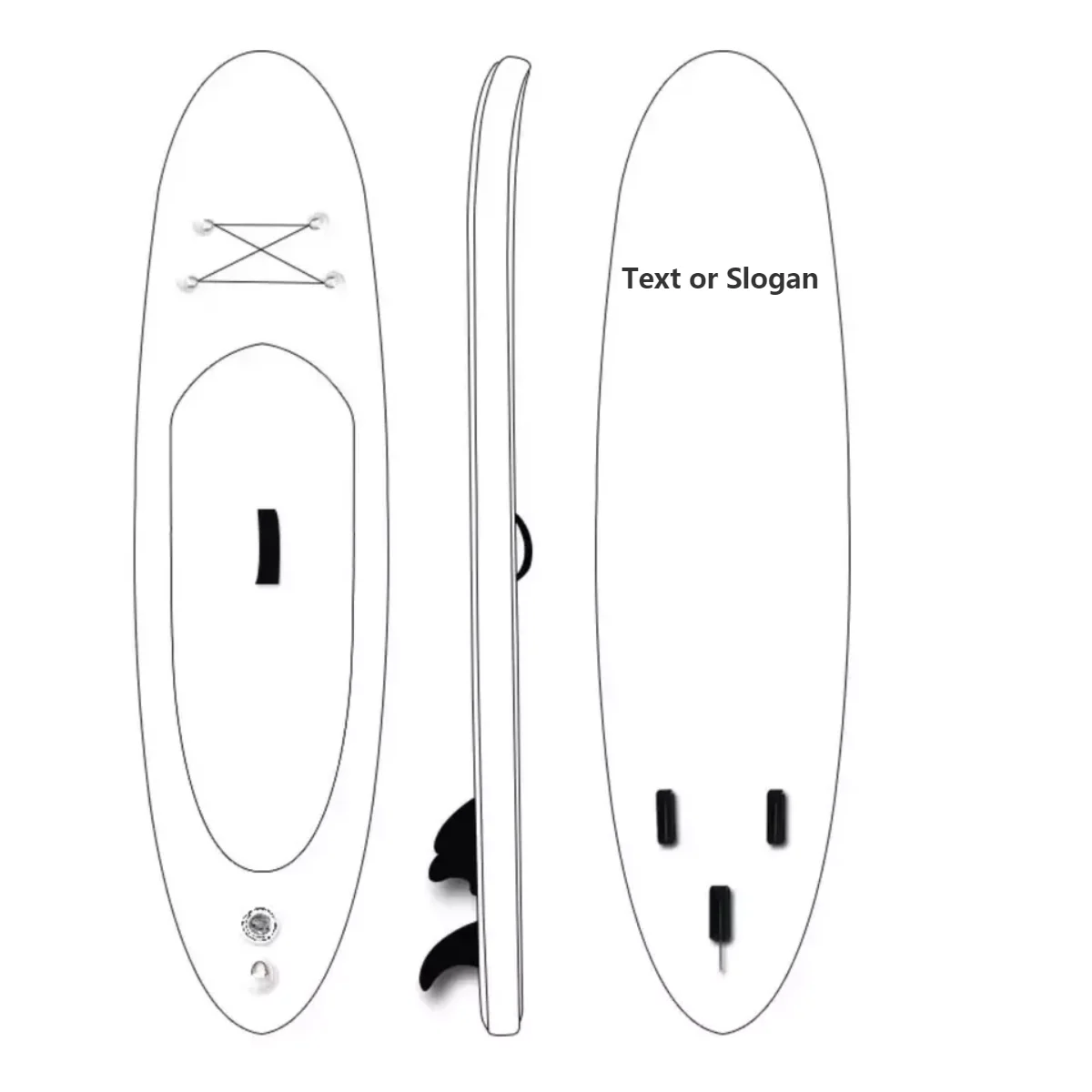 QIBU High quality Balance Standing Boat Inflatable Sup Board Stand Up Paddle Board Surfing board