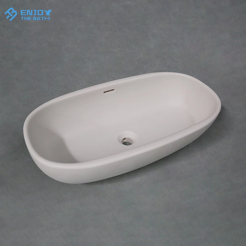 ETB concrete bathroom dual sink