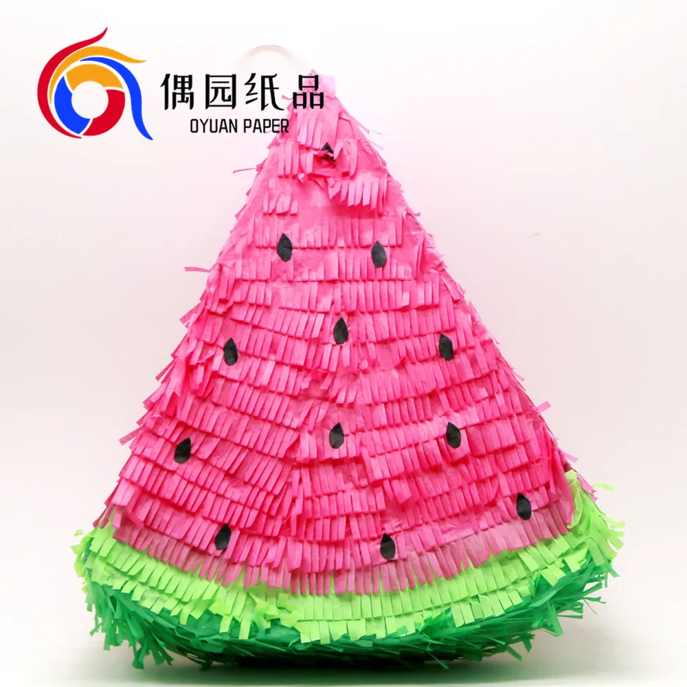 Fiesta Star Watermelon Slice Pinata  Party Decoration