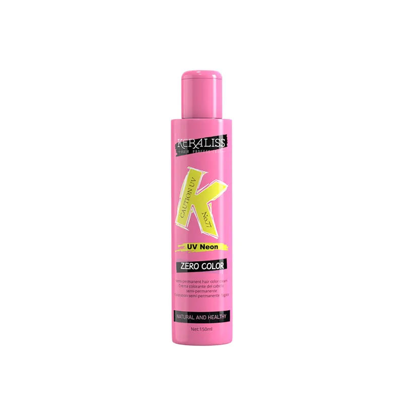 KERALISS Hair Dye (42 Colors) UV Neon color in stock Semi Permanent Hair Color Depositing Conditioner