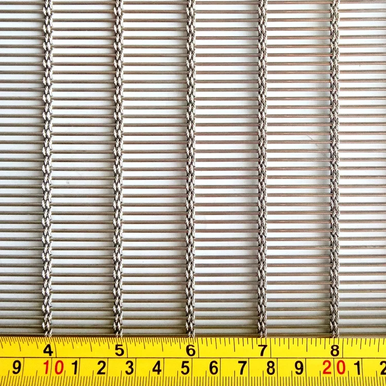 Exterior Decorative Aluminum Facade Mesh for Architectural Facade Design