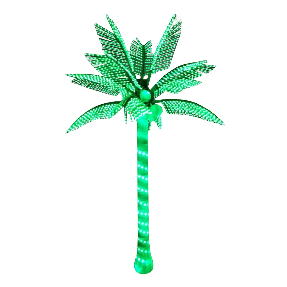Outdoor Led Lighted fireworks Led lantern Palm Tree Beach Patio Xmas Light Decorative Modern Lamp For Garden