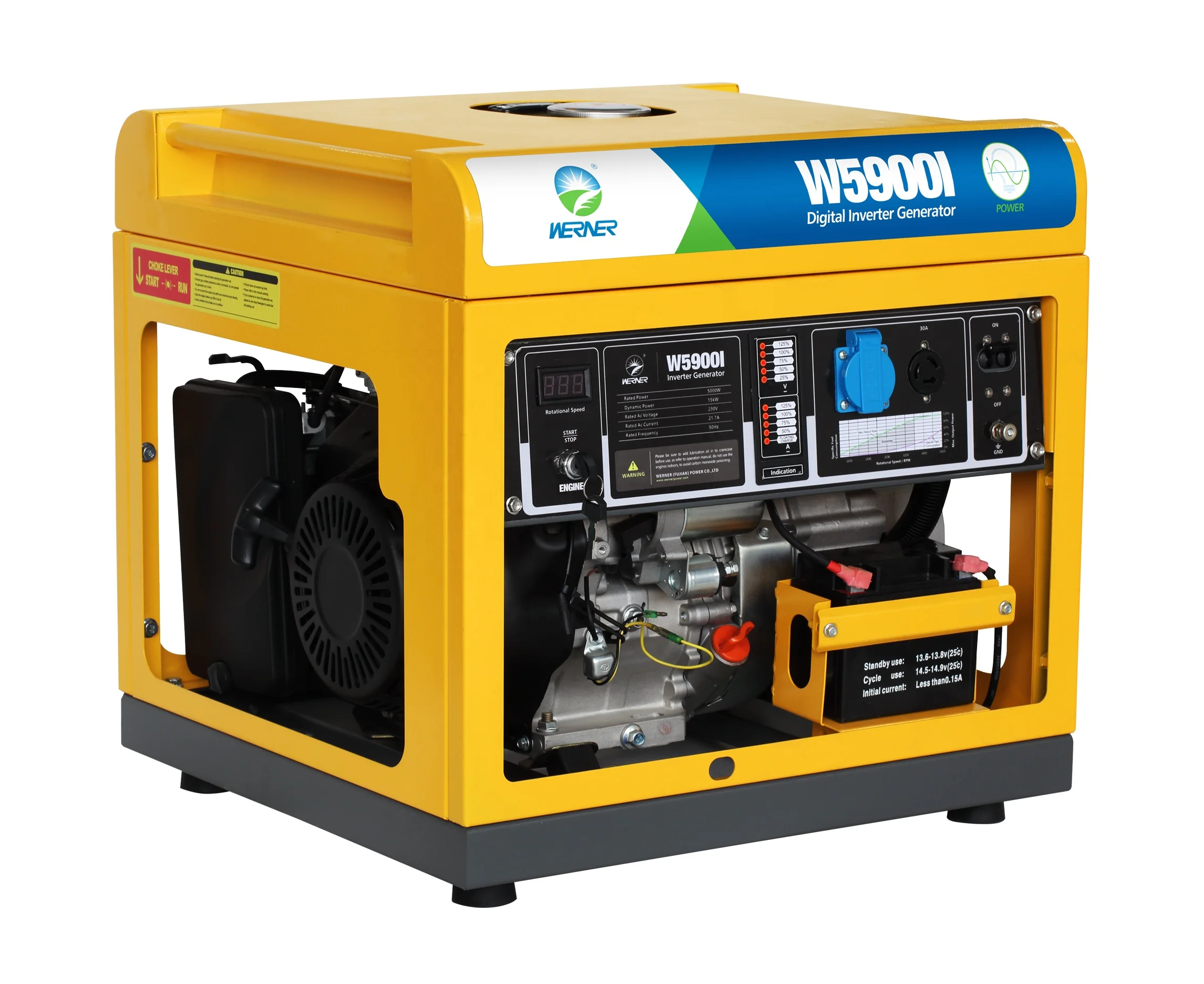 5000w digital generator gasoline generator
