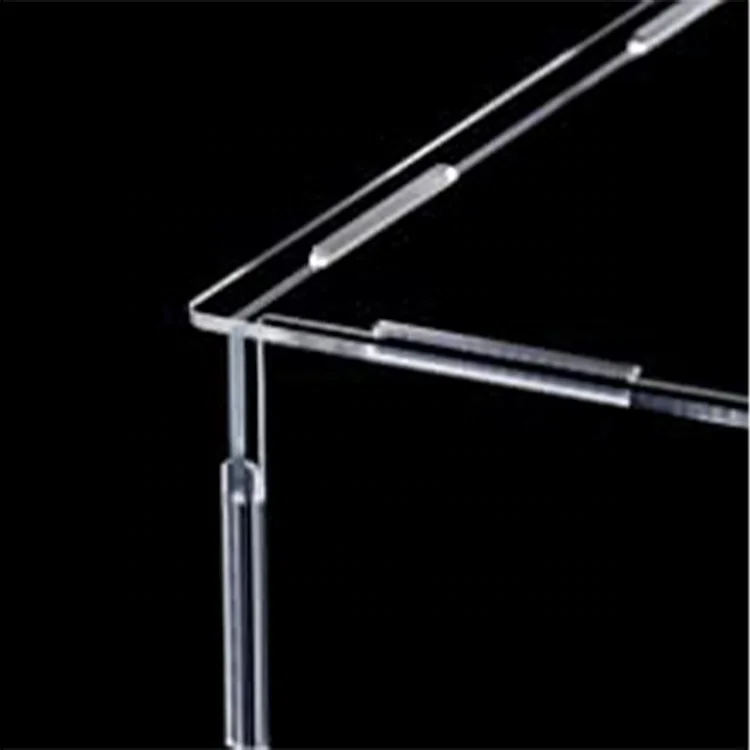 Acrylic Display Case Assemble Countertop  Acrylic Box Organizer Riser Dustproof  Protection Showcase for Action Figures Toys