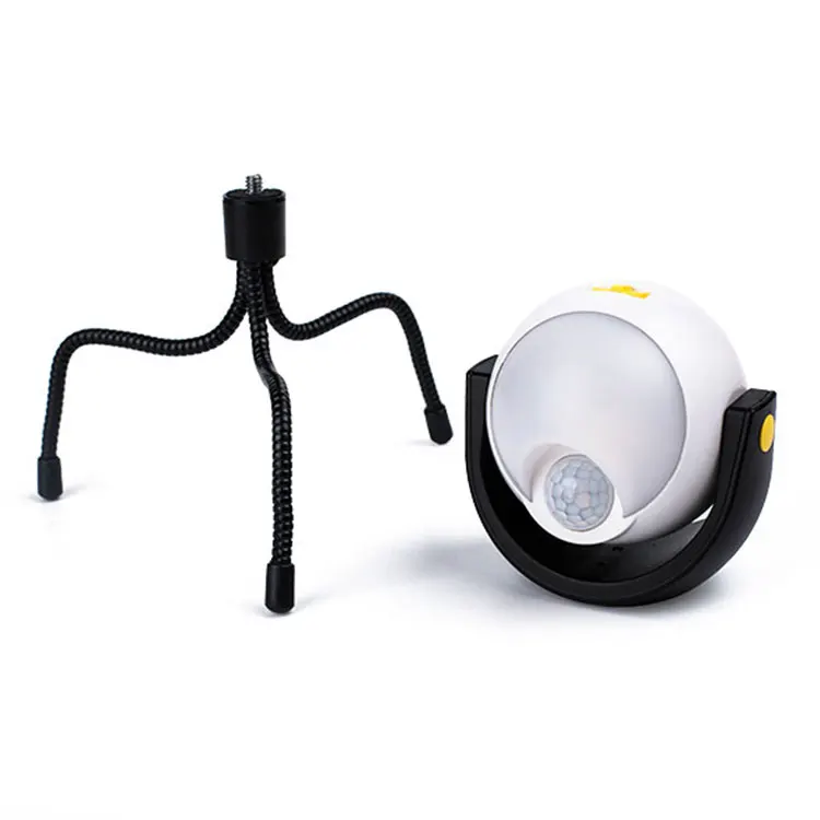 Outdoor LED Night Light for Kids, Motion Sensor Light Indoor Portable, Flexible Tripod Base with Magnetic