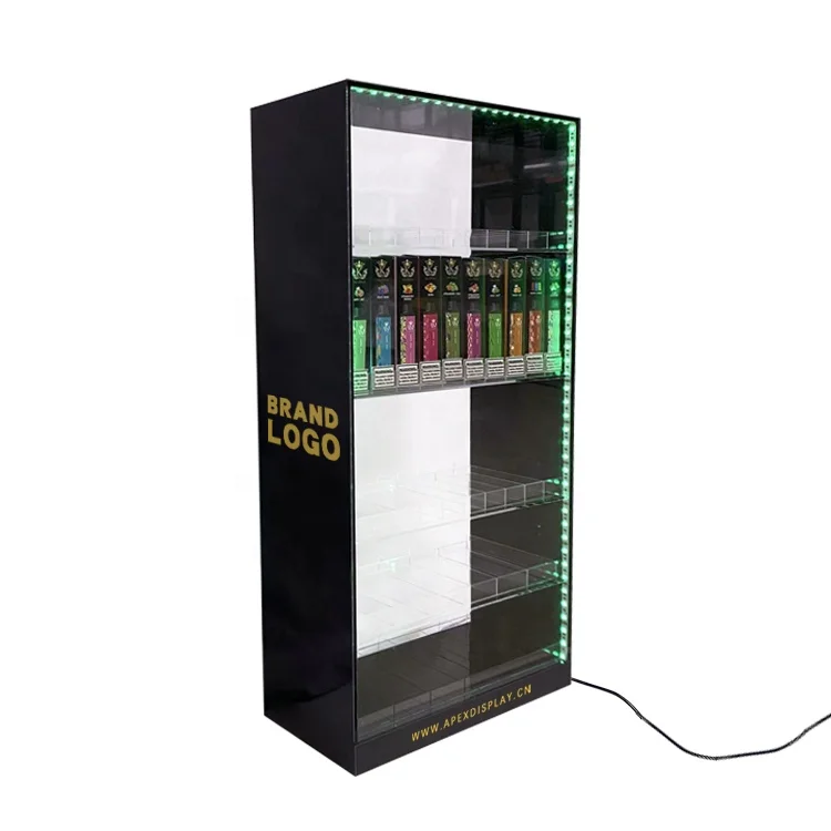 APEX Customize High Quality Led Display Stands For Smoke Shop