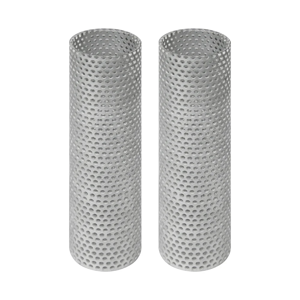 Factory supply 100 120 micron stainless steel mesh sieves Round Shape Weave Wire Mesh Filter Silencer pipe