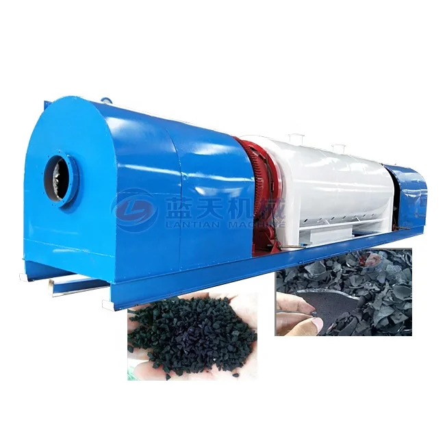 Carbonizing stove carbonization furnace rice husk rotary carbonization equipment charcoal making machine plant