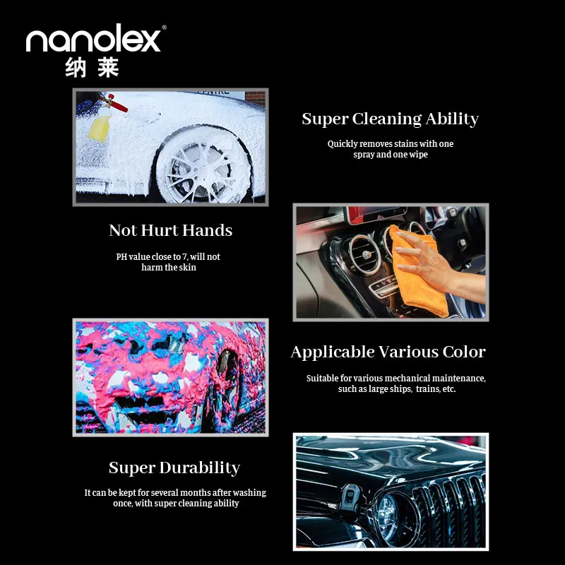 Nanolex 203 Cars High-capacity Wash Shampoo Good Quality Wash Shampoo Car Shampoo For Auto Detailing Exterior