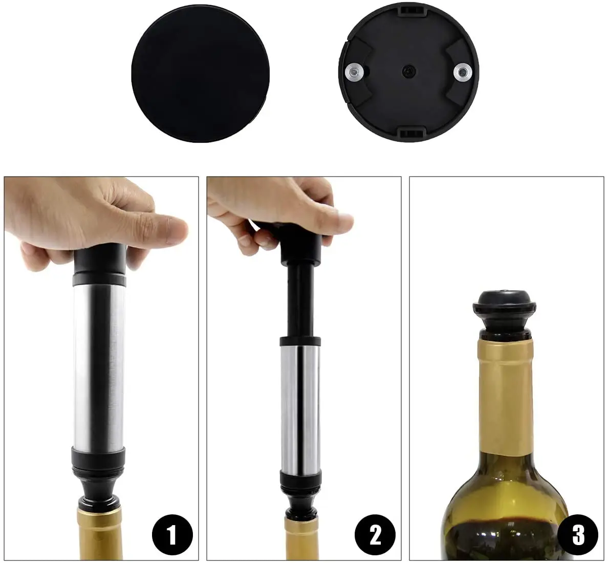  8pcs Premium All-in-one Multifunctional Wing Waiter Corkscrew Screwpull Bottle Wine Opener