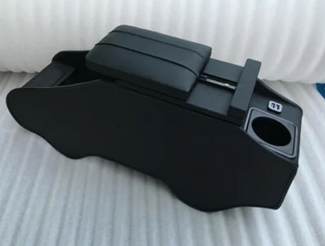 Car Center Console Armrest Storage Box Leather Arm Rest For Mazda 2  CX-3 2015-2019