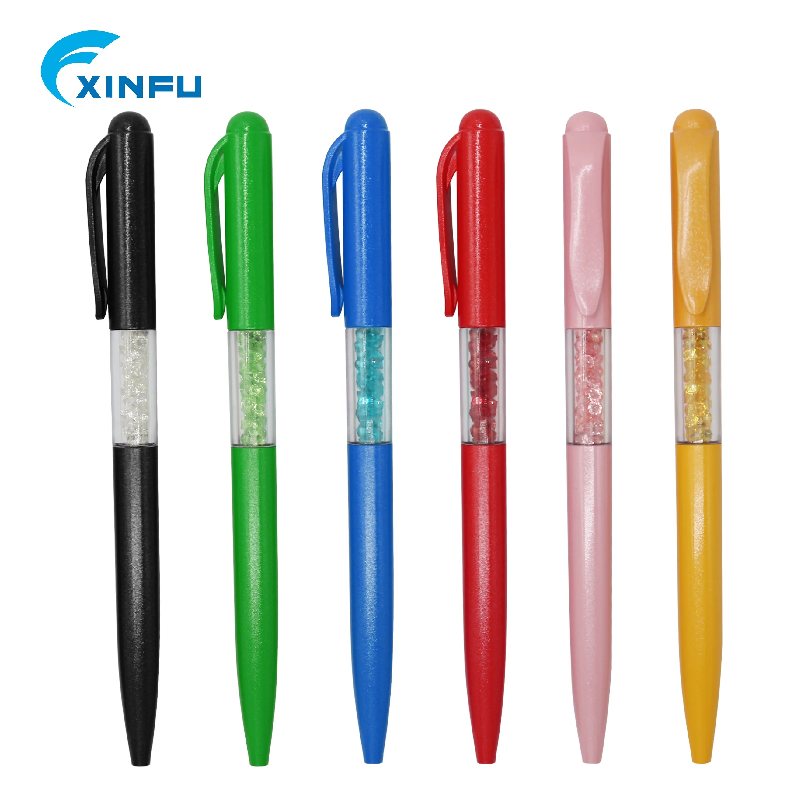 
Crystal glass pen ink dip rhinestone crystal roller ball pen crystal glitter glow gel pen 