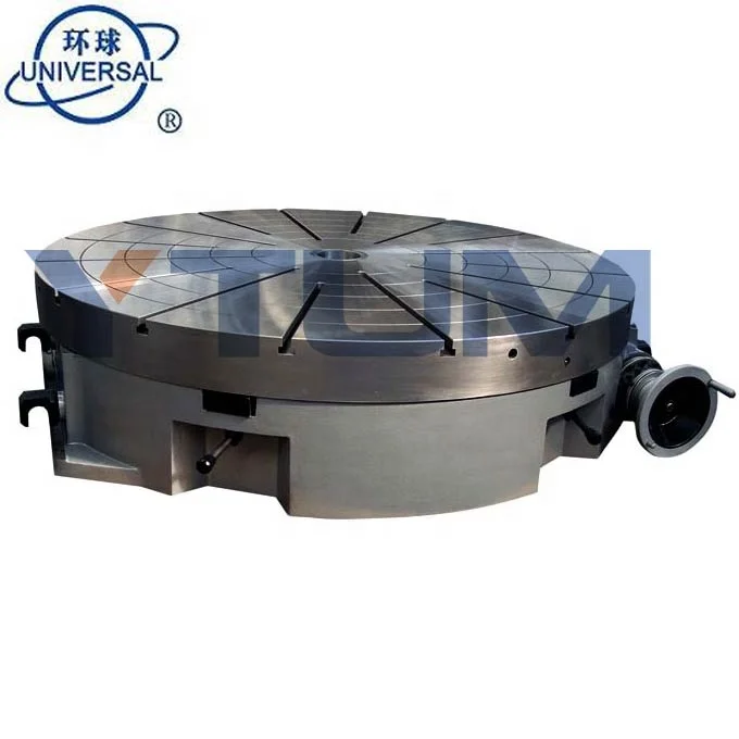universal  Hor.&Vert.4th axis motorized CNC milling rotary table