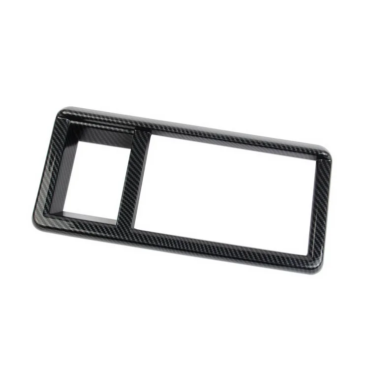 For FORD maverick 2022  auto decorative  Carbon Fiber Navigation Screen Panel Cover Trim