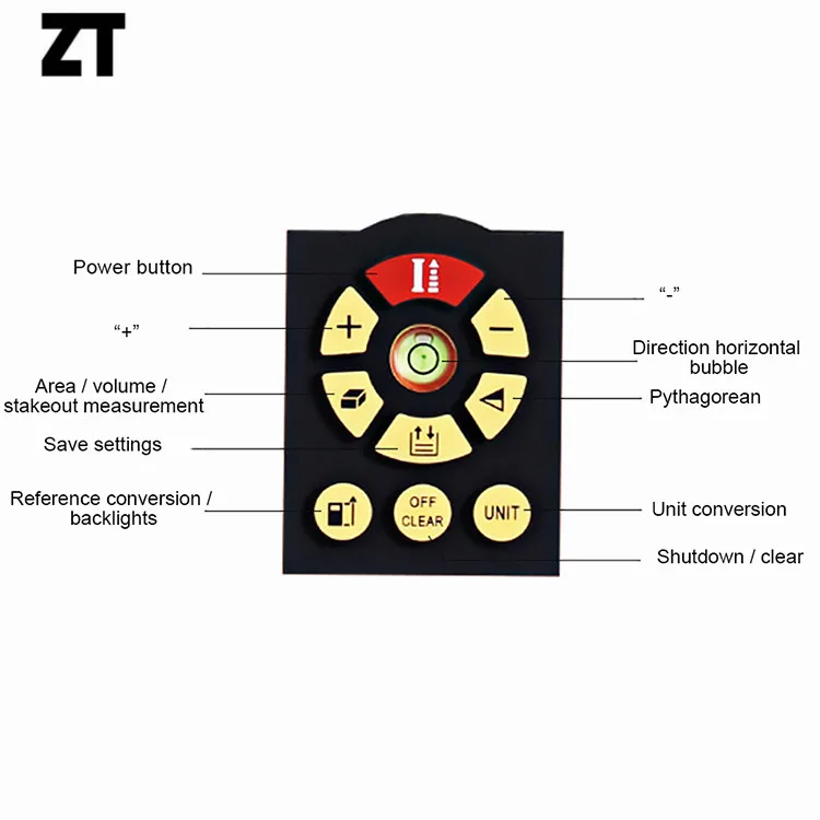 
80M Laser Range Finder Build Measure Device Digital Ruler High Precision Distance Meter 