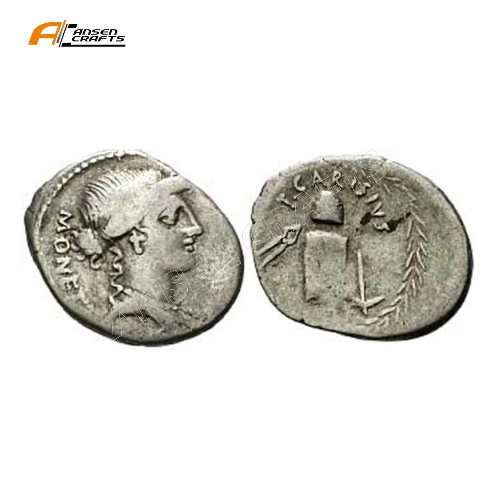 
Factory Make Good Value Hephaestus In Art Shield Roman Old Forging the Shield of Achilles Coin 