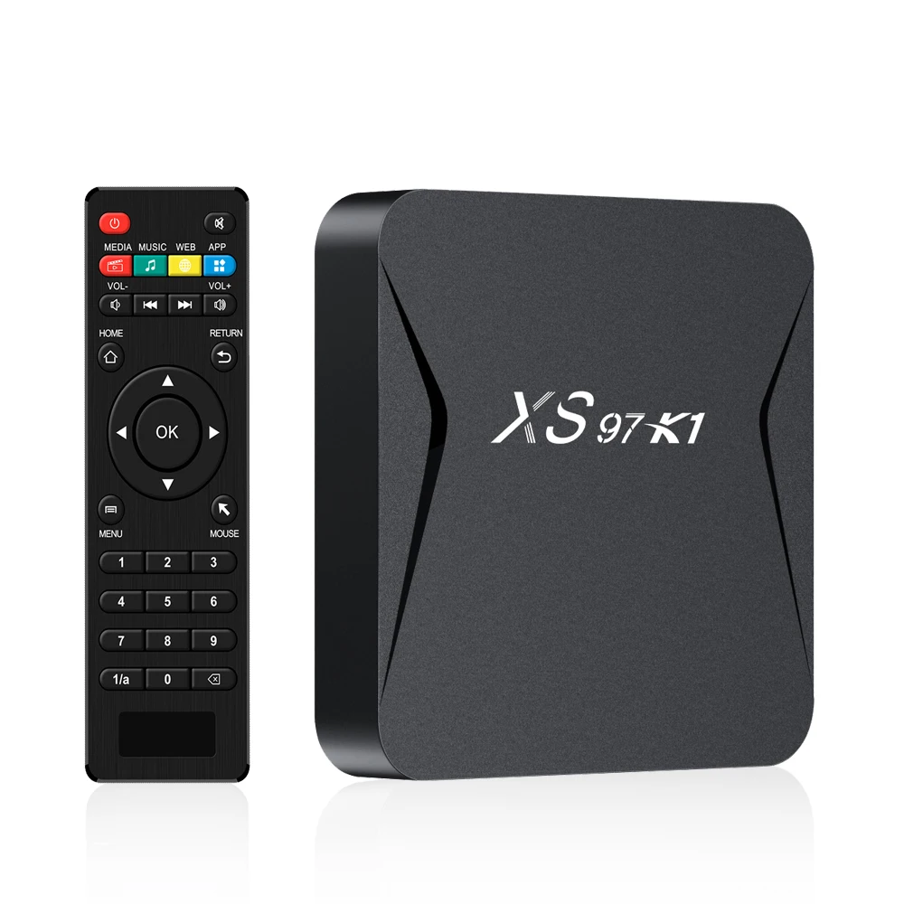 Новые идеи продукта 2025 Allwinner H313 XS97 K1 Android 10 0 сильная 4K Tv Box с Youtube