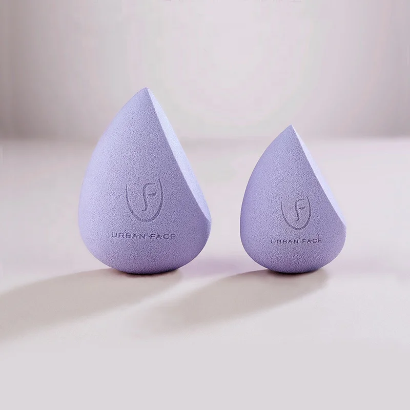 Factory Portable Low MOQ Beauty Egg Puff Latex Free Powder Foundation Blending Makeup Sponge