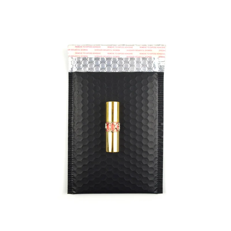 
6*9inch Manufacture Black Bubble Mailer Customized Logo Envelopes Mailing Bags For Packaging 