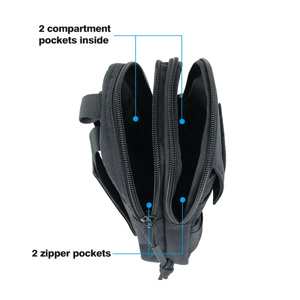 Mobile Phone Tactical Waist Pouch  Pouch Universal case for Iphone11/ XS/XS MAX/Huawei P30