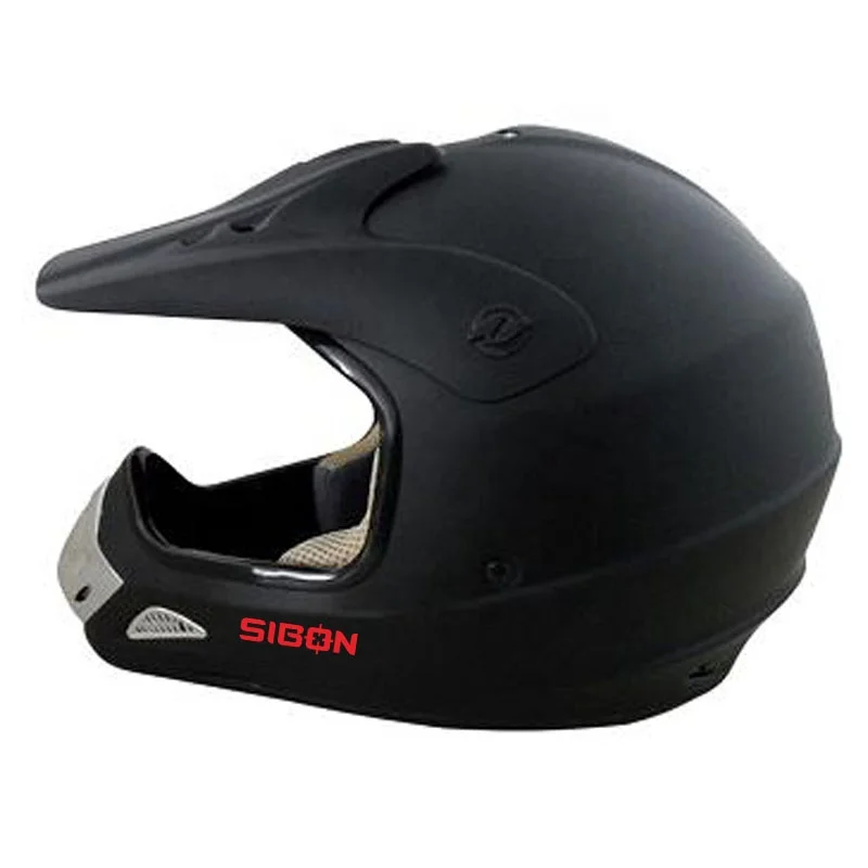 SIBON B0820112 DOT ECE ABS shell моющаяся подкладка для внедорожника взрослый черный моторный крестовый шлем