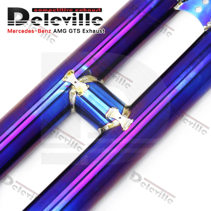 OEM Valve Muffler Exhaust Titanium For Mercedes-Benz AMG GTS/GT(C190) 4.0T 2014-2024 Performance Catback Car Exhaust System