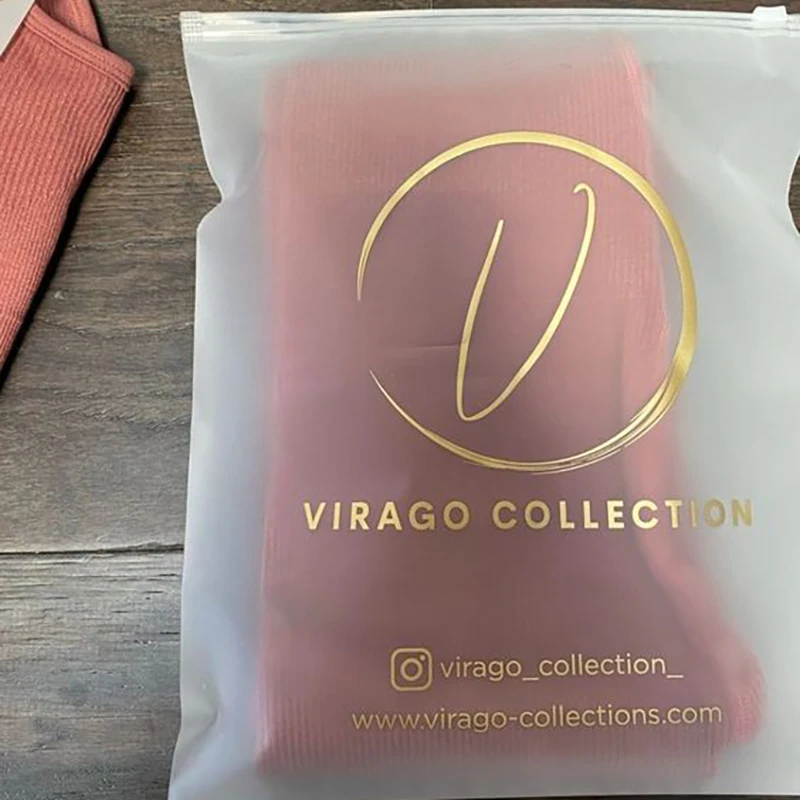 100pcs moq Clothes Clear printed sealing opp self-adhesive Poly opp Plastic bag packing definition