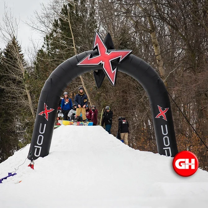 standard arch at event Inflatable Standard Arch 15ft Custom Inflatable Arch for Pepsi