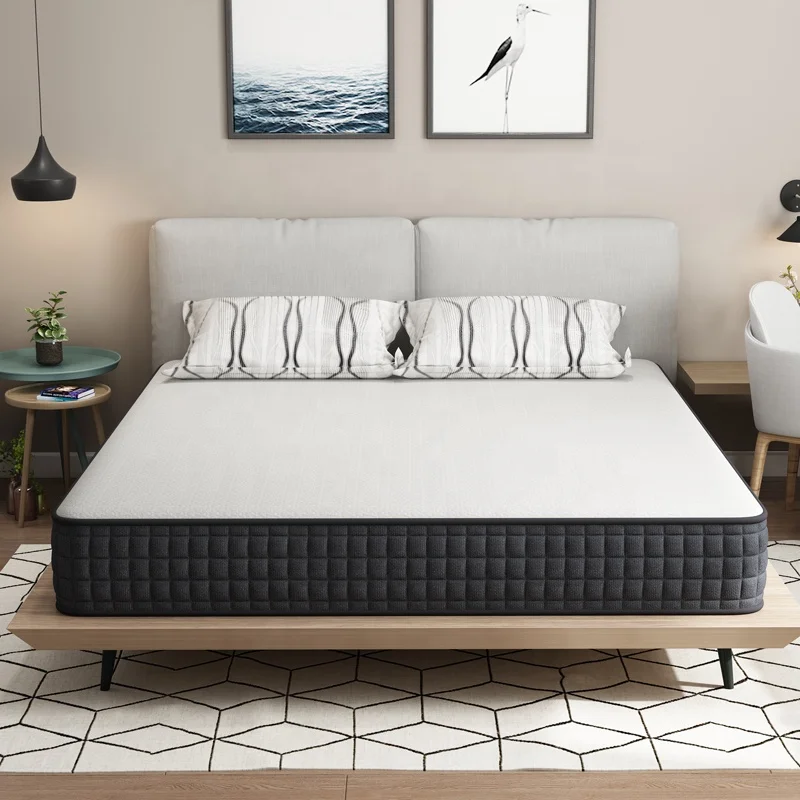 2024 Hot Selling Kasur  Sleepwell 50 Density Gel Memory Foam Mattress Orthopedic