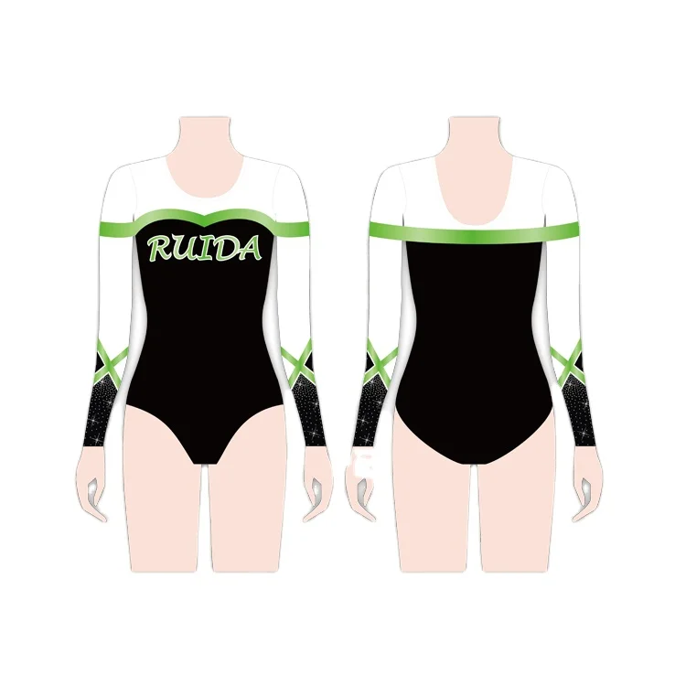 Sport  leotard ballet dancing gymnastic Custom style Printed Leotards Women gymnastic wear
