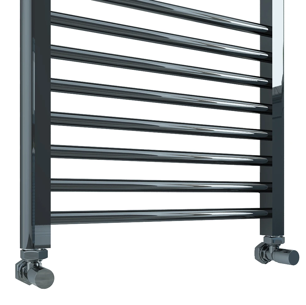 HOT HOT HOT SUN-D11 770X400MM Chrome Finish Heated Towel Rail Bathroom Radiator Heating