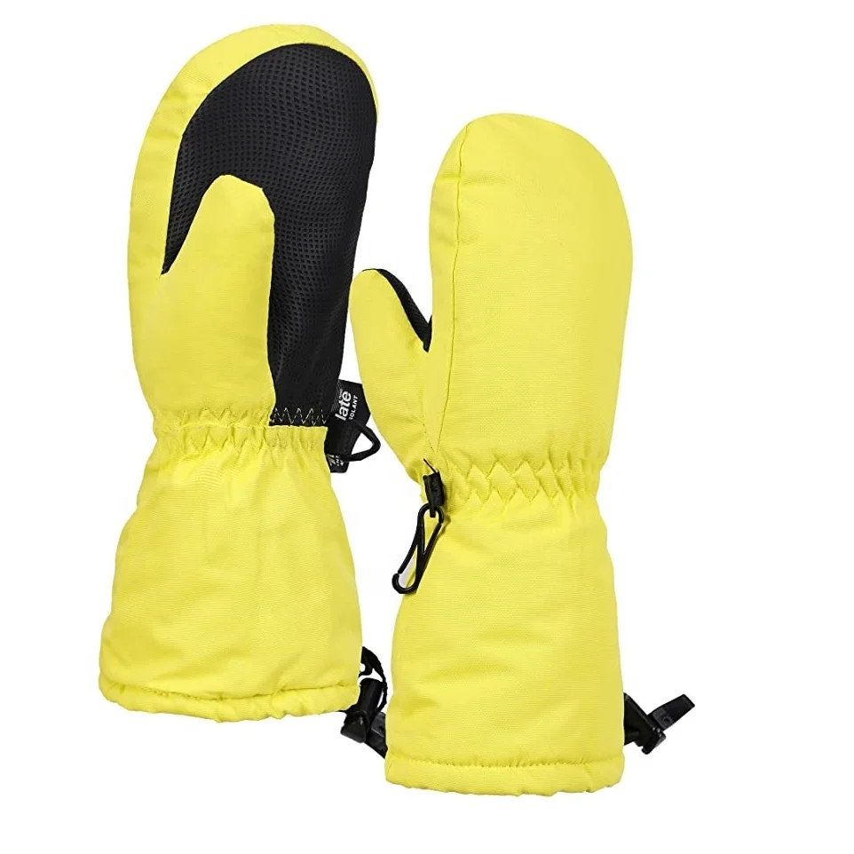 Детские зимние лыжные перчатки с теплоизоляцией для мальчиков и девочек