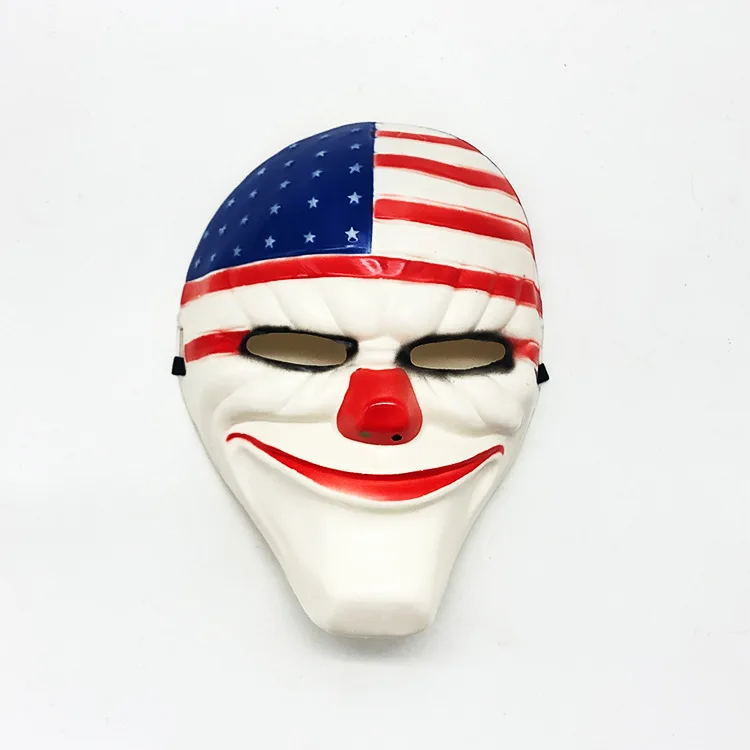 Custom reusable facial masks halloween fashion designer masks plastic party mask for masquerade party wholesale