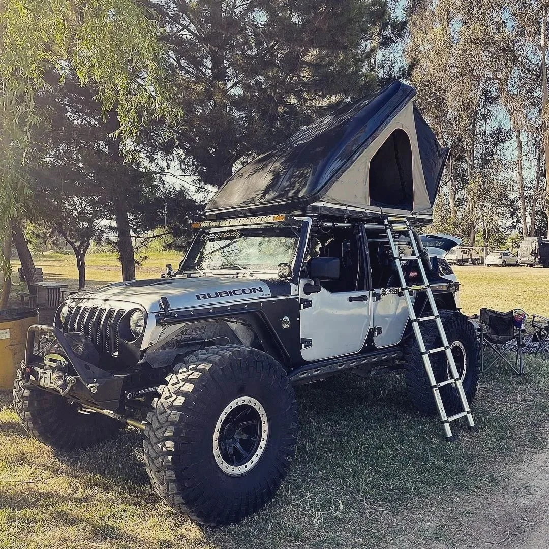 4wd открытый кемпинг складной машинный тент купить верхняя кровельная часть походной палатки 4 человек жесткая крыша тент на крыше для Jeep Wrangler