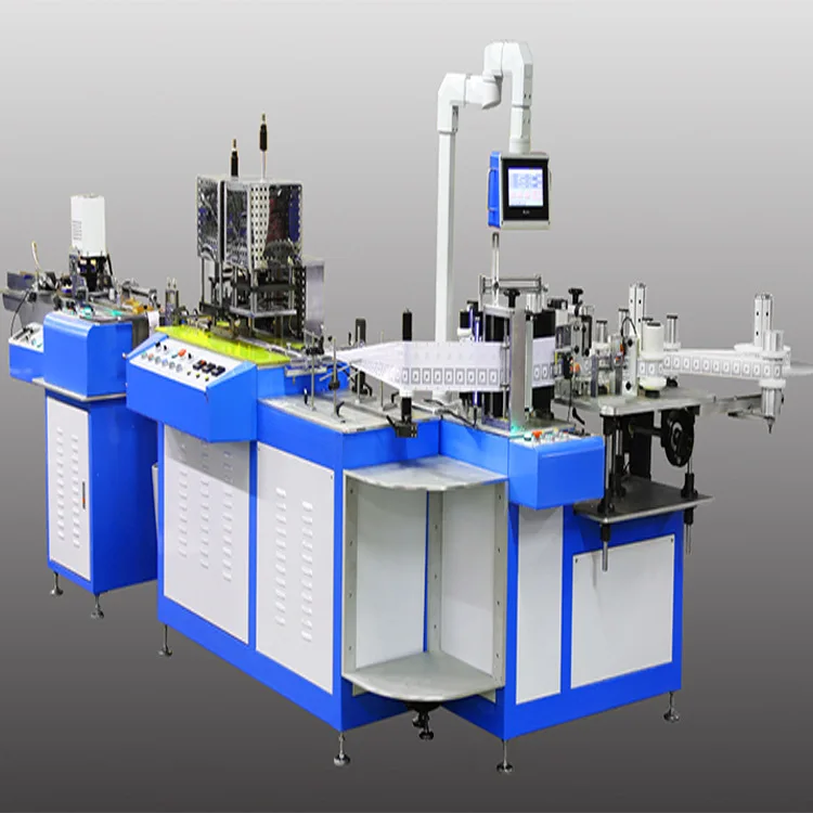 High quality clothing SMART LABEL(EAS ,DR) FOLD AND SEAL MACHINE