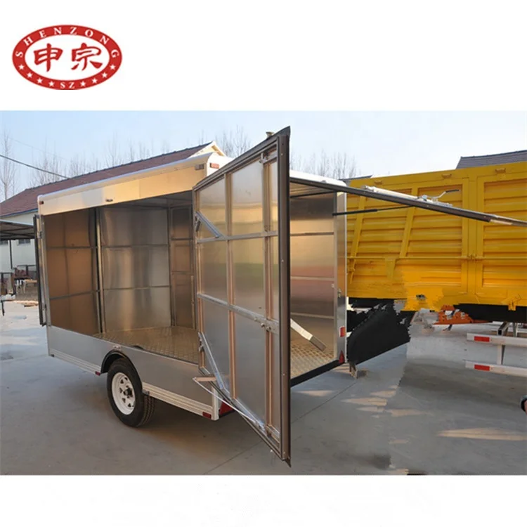 enclosed cargo goods trailer container trailer