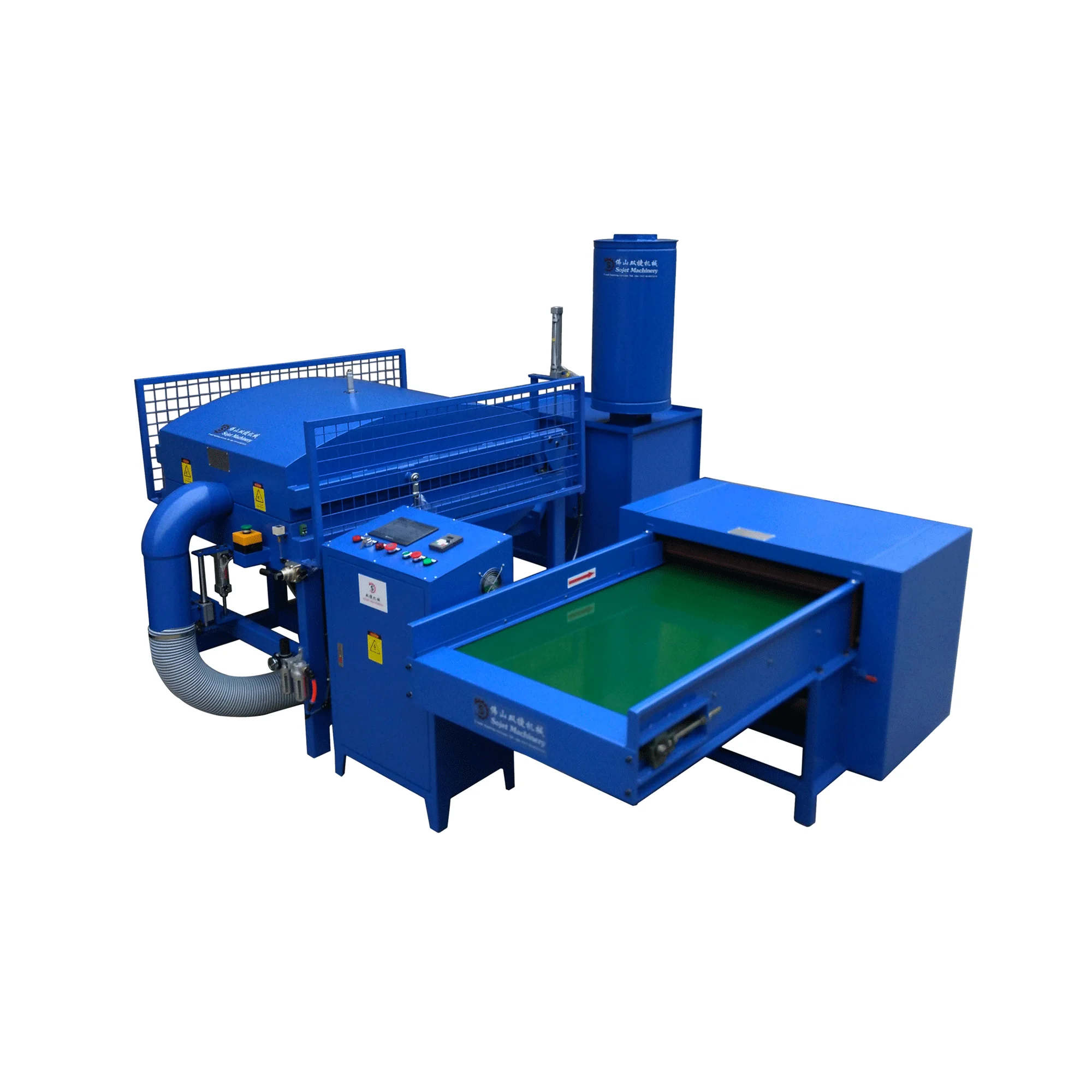 J-001 Home Textile Automatic Polyester Fiber Opening and Pillow Vacuum Filling Machine