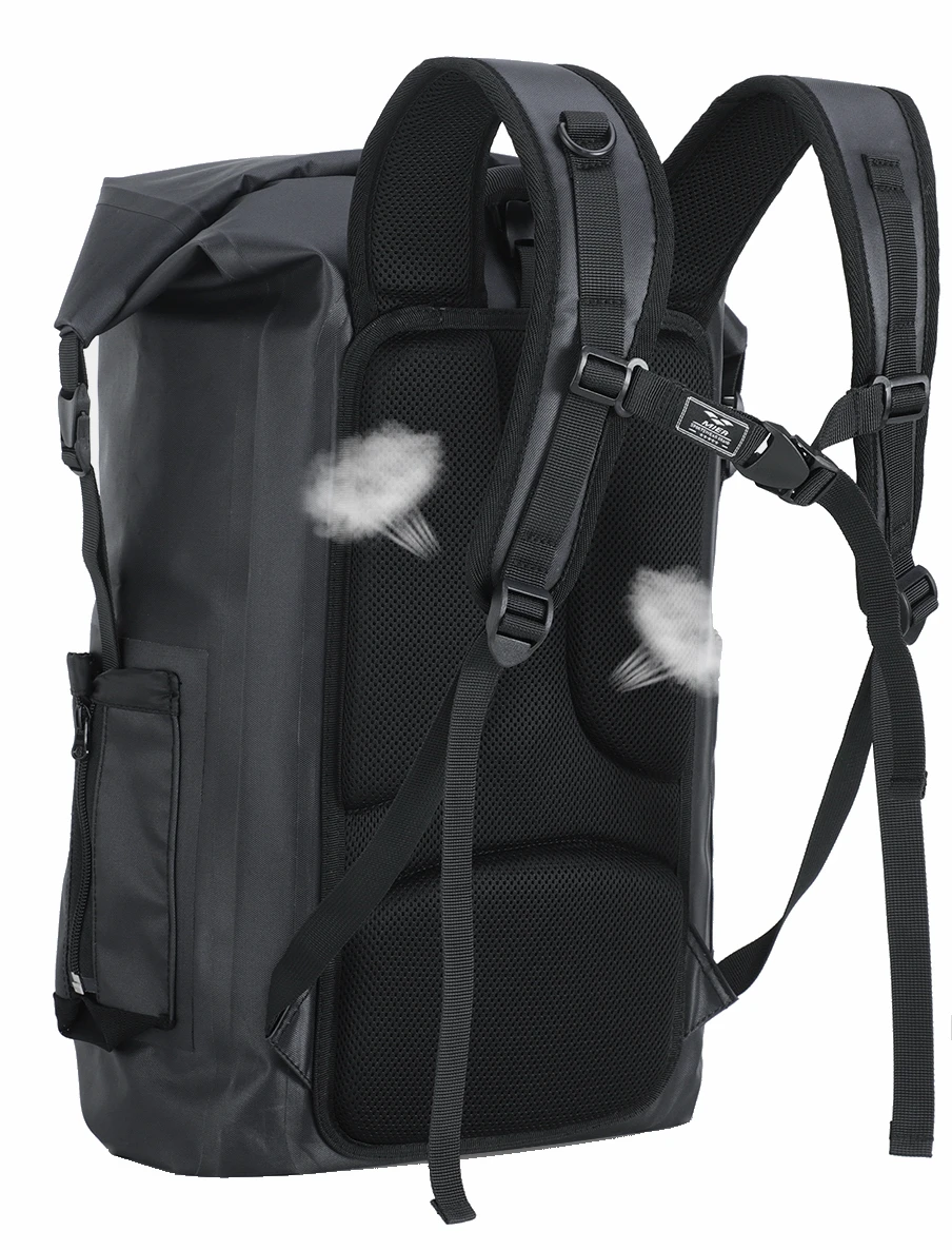 Waterproof Backpack Sack Roll-Top Closure Dry Bag Lightweight for Kayaking, Rafting, Boating, Swimming, Camping, Hiking, Fishing