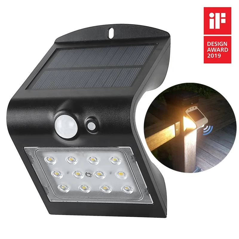 
Environment friendly zero electricity bills energy saving motion sensor solar powered led light outdoor 