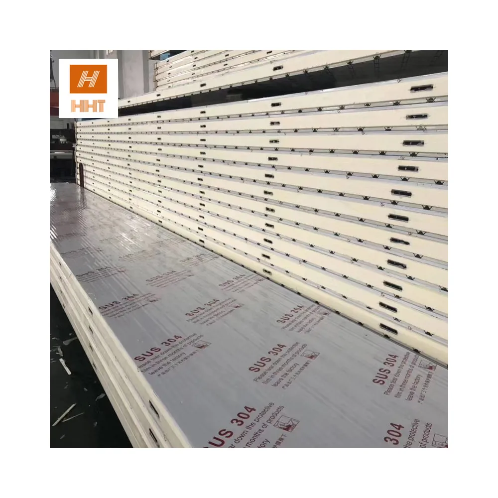Construction Isolation Pir/pur Cold Room Sandwich Panels Esp Sandwich Outside Wall Insulation Board Cold Room Board