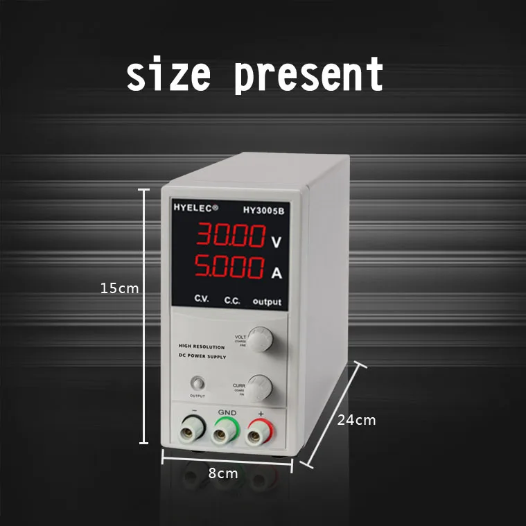 Switching Regulated Adjustable DC Power Supply single channel 30V 5A adjustable Digital Regulated