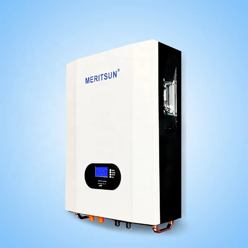 Solar Energy Storage System MeritSun Home Power Energy Wall 5kwh 51.2V 100Ah Lithium Titanate Battery Pack