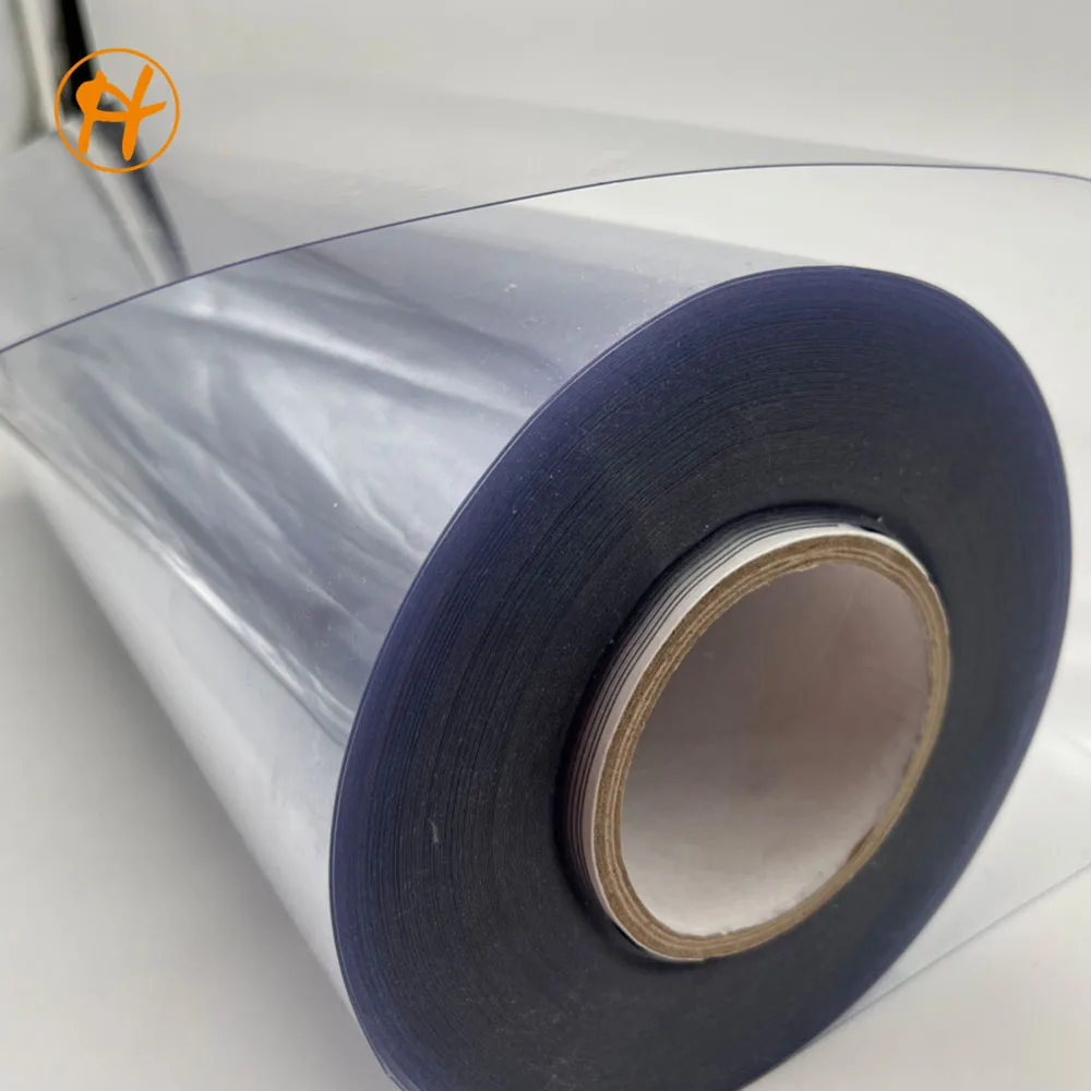 Factory Price  Transparent  PVC Film Sheet Rolls Clear PVC Plastic Rolls