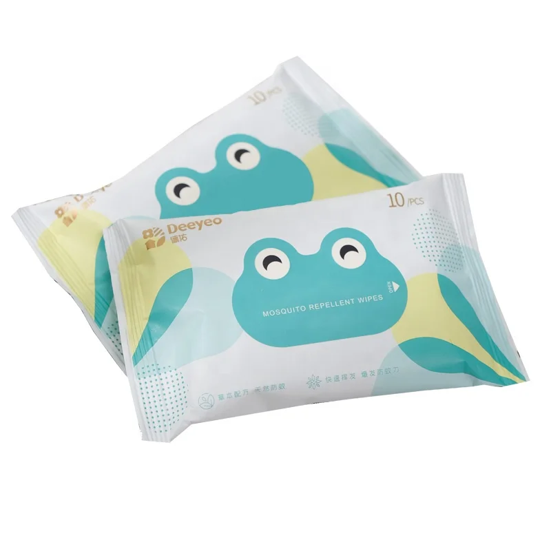 Insect Repel Anti Mosquito Baby Repellent Wet Wipe Tissue