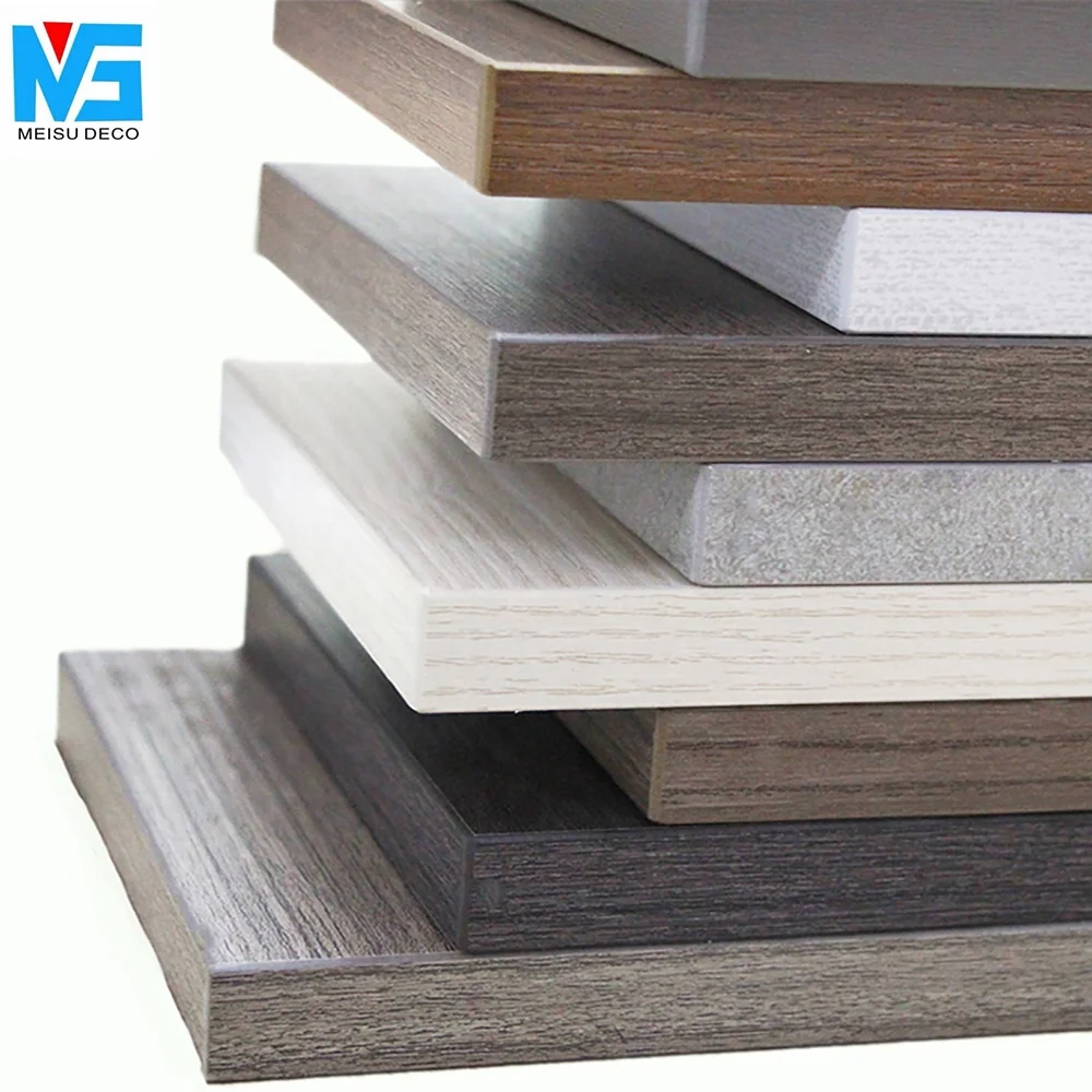 Super matte PVC  Edge Banding Tapes for particle board chip board furniture