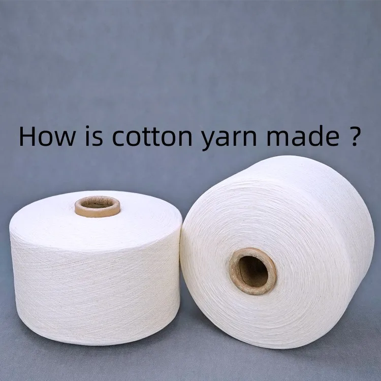 textile factory direct supply wholesale sock knitting 100% cotton yarn  for knitting and weaving