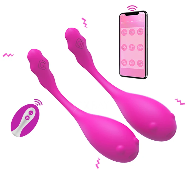 SEXBAY Factory direct selling liquid silicone USB charging remote control vibrating Egg hop female 10 frequency vibrator