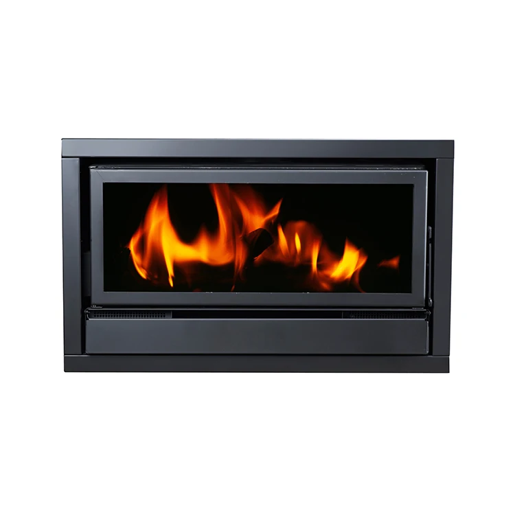 Wall Inserted Landscape Wood Burning Stove Fireplace Room Insert Wood Stove Fires Heater for Home Use
